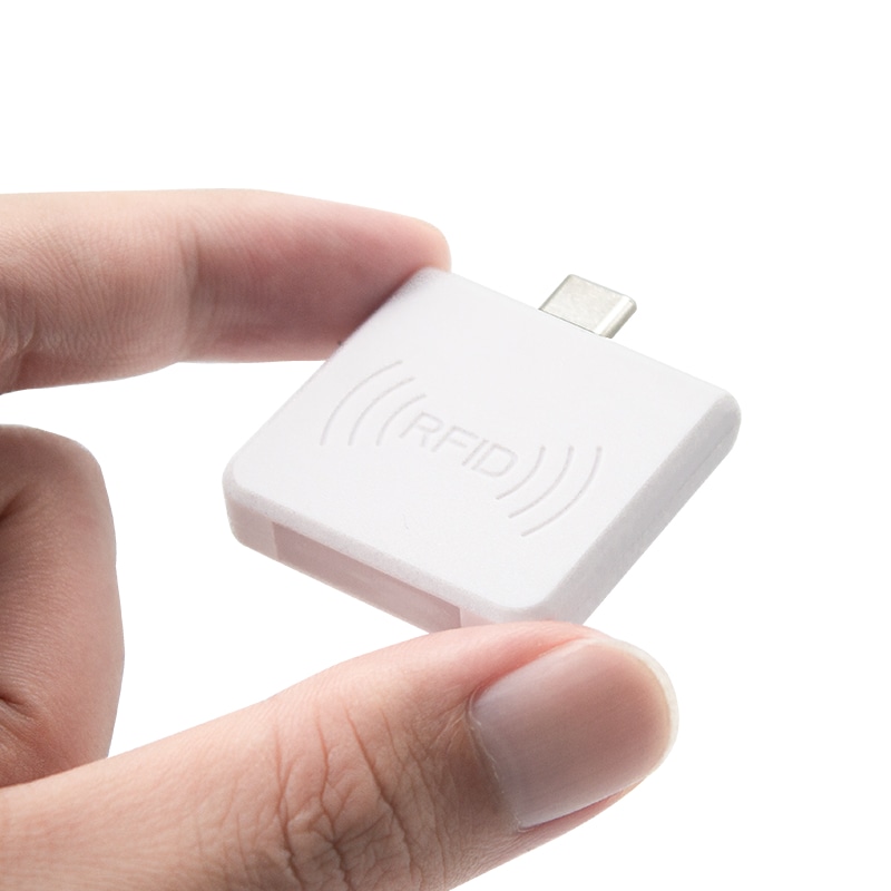 เครื่องอ่าน HF Type-C สำหรับยืมคืนบัตรห้องสมุด RFID 125KHz ID แสดงตัวเรือนกันน้ำสำหรับผู้ซื้อที่กำลังเปรียบเทียบโซลูชันเครื่องอ่าน 13.56MHz HF RFID 125KHz LF.