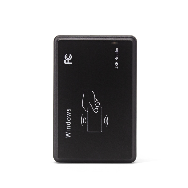 เครื่องอ่าน RFID LF 125KHz OEM สำหรับเก็บ UID บัตร 13.56MHz HF RS232 จัดแสดงโดยเน้นการออกแบบติดผนังสำหรับโครงการเครื่องอ่าน 125KHz LF RFID 13.56MHz HF.