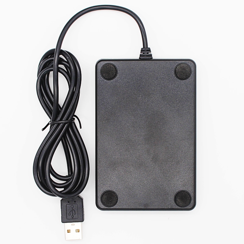 ภาพถ่ายผลิตภัณฑ์เครื่องอ่านบัตร IC ระบบ HF สำหรับเข้าใช้ปลอดภัย 13.56MHz แสดงรูปแบบเสาอากาศในหมวดเครื่องอ่าน 13.56MHz HF RFID.