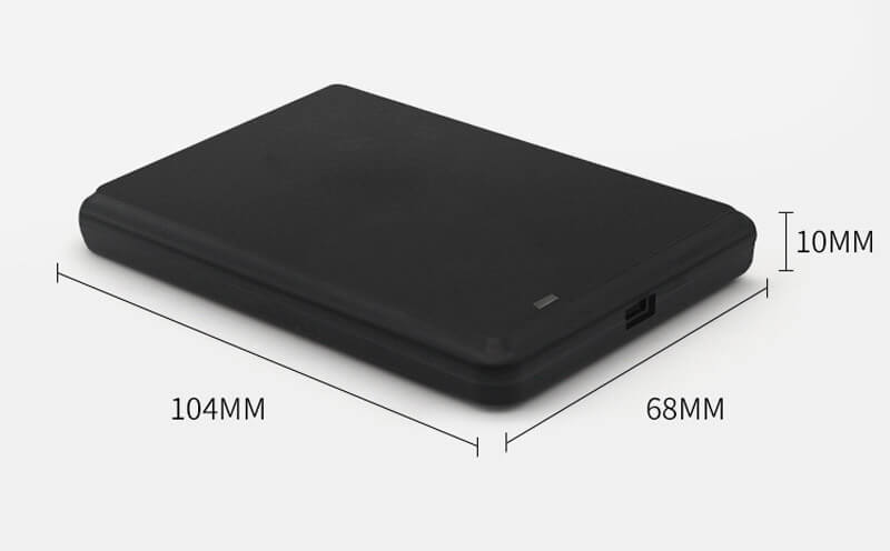 เครื่องอ่านบัตร IC ระบบ HF สำหรับเข้าใช้ปลอดภัย 13.56MHz แสดงรายละเอียดชิปอย่างชัดเจนสำหรับการใช้งานด้านเครื่องอ่าน 13.56MHz HF RFID.