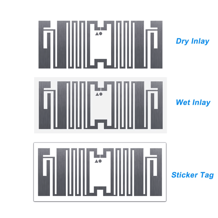 ฉลากทรัพย์สิน UHF RFID กระดาษเคลือบพิมพ์สีแสดงโลโก้ที่พิมพ์สำหรับผู้ซื้อที่กำลังเปรียบเทียบโซลูชันฉลาก UHF RFID.