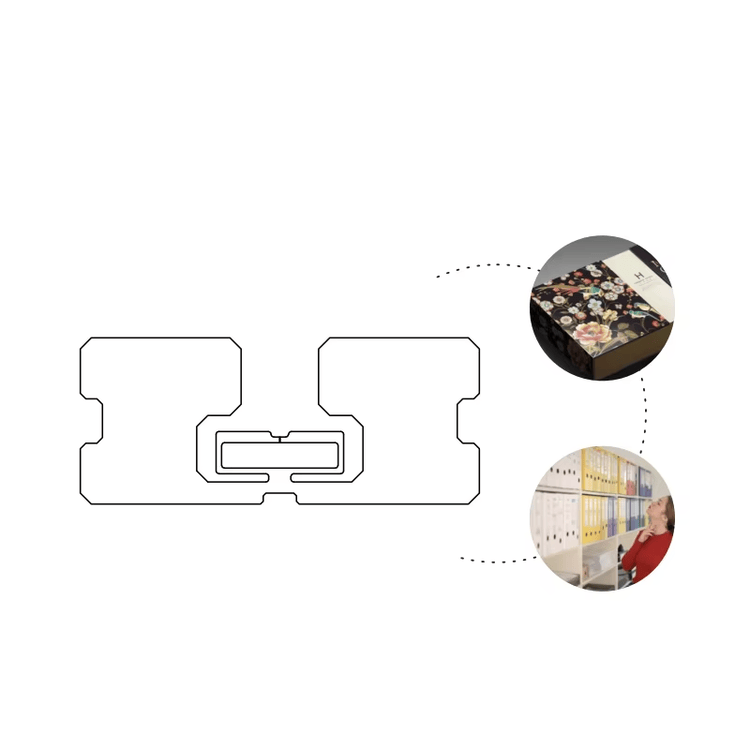 ฉลาก UHF RFID กาวยึดสูงสำหรับพื้นผิวติดยาก แสดงการพิมพ์บาร์โค้ดอย่างชัดเจนสำหรับการใช้งานด้านฉลาก UHF RFID.