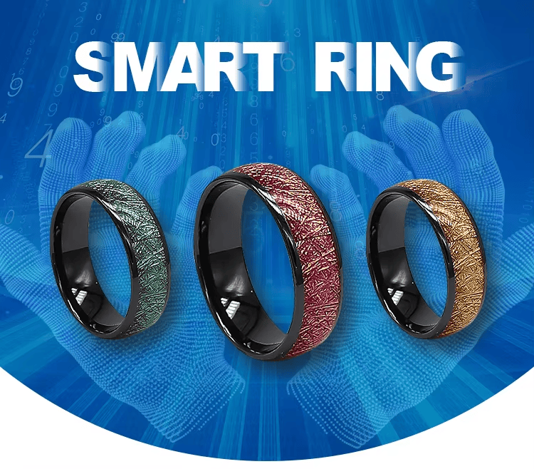 แหวน NFC แบบสั่งทำสำหรับการเข้าใช้งานยานพาหนะและการเข้าถึงแบบไม่ใช้กุญแจ แสดงรายละเอียดชิปสำหรับผู้ซื้อที่เปรียบเทียบโซลูชันแหวน NFC