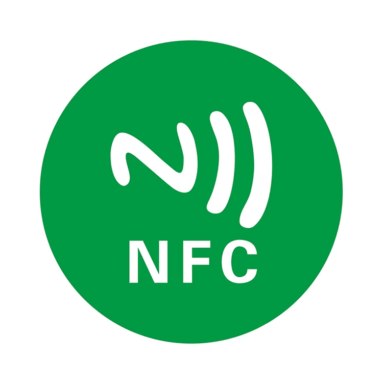 แท็ก NFC ติดโลหะปรับเฉพาะสำหรับพื้นผิวอัจฉริยะ 13.56MHz จัดแสดงโดยเน้นขอบขัดเงาสำหรับโครงการฉลาก HF RFID.