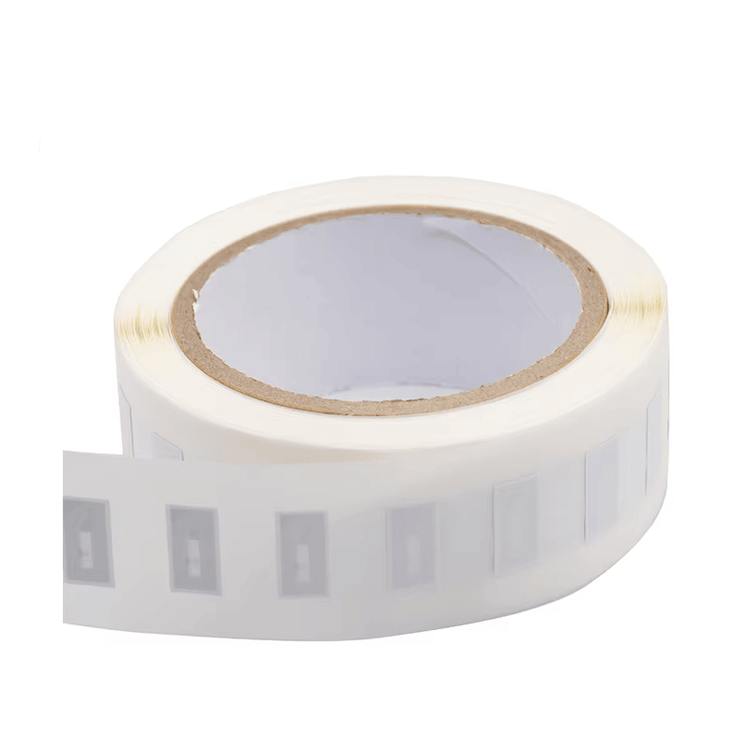 ฉลาก HF RFID สำหรับรหัสเฉพาะสินค้าและควบคุมอุปทาน แสดงการใช้งานบนพื้นผิวโลหะอย่างชัดเจนสำหรับการใช้งานด้านฉลาก HF RFID.