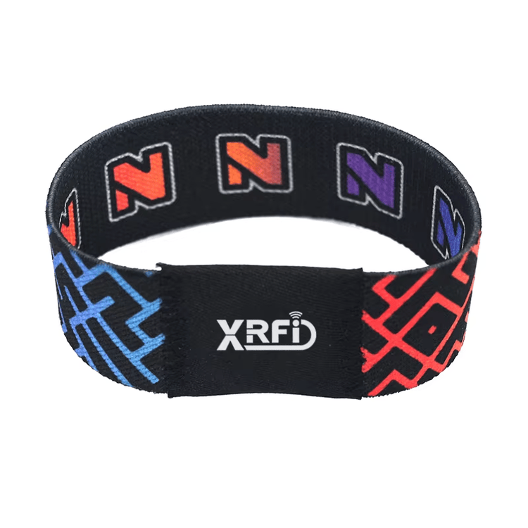 สายรัดข้อมือ RFID ยืดหยุ่นสำหรับสมาชิกเข้าใช้แสดงรูปแบบเสาอากาศสำหรับผู้ซื้อที่กำลังเปรียบเทียบโซลูชันสายรัดข้อมือ RFID ยางยืด.