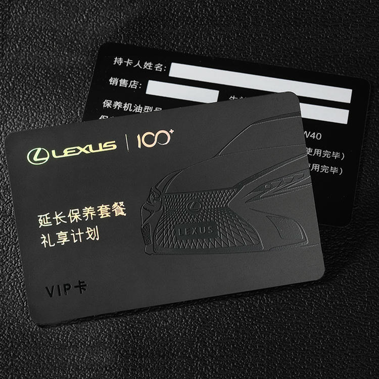 สั่งทำ High-End Gift บัตร สำหรับ ระดับพรีเมียม Brands ที่แสดงจากมุมมองฉากการใช้งานที่ชัดเจนสำหรับการใช้งาน พลาสติก บัตร