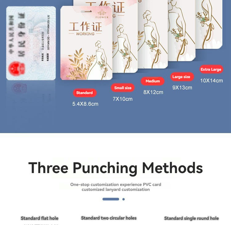 ป้ายชื่อ ID และบัตรเข้าใช้งาน PVC สำหรับงานความปลอดภัยแบบกำหนดเอง แสดงพร้อมดีไซน์ที่ปรับแต่งได้สำหรับผู้ซื้อที่เปรียบเทียบโซลูชันบัตรพลาสติก
