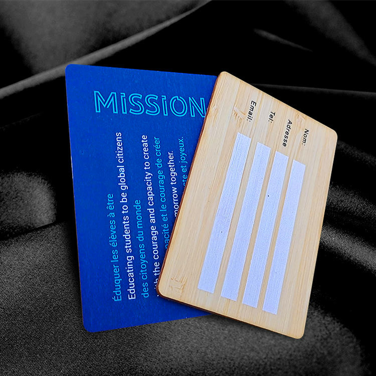 คุณสมบัติความปลอดภัยขั้นสูงของบัตร RFID เบสวูดมอบการปกป้องต่อการสแกนโดยไม่ได้รับอนุญาตและการขโมยข้อมูลสำหรับผู้ใช้งาน