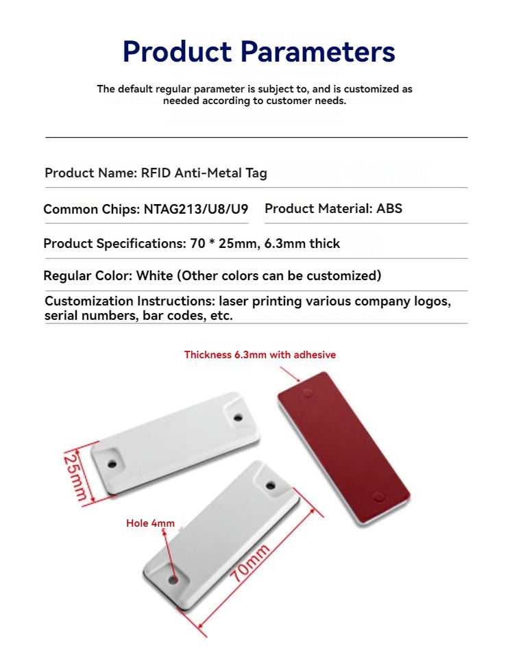 แท็ก RFID กันโลหะ ABS สำหรับทรัพย์สินไอทีและการควบคุมการเข้าถึง แสดงพร้อมการติดตามตู้คอนเทนเนอร์สำหรับผู้ซื้อที่เปรียบเทียบโซลูชันแท็ก RFID กันโลหะ ABS
