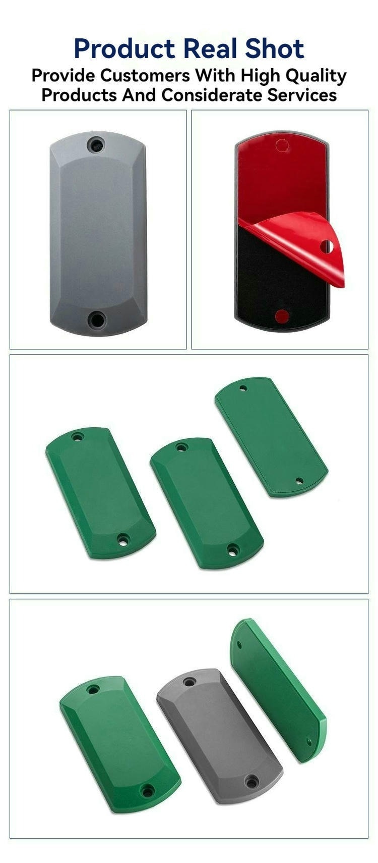 ABS สำหรับติดบนโลหะ RFID แท็ก แท็ก ABS RFID ติดโลหะสำหรับติดตามเครื่องมือขนาดเล็ก ที่แสดงจากมุมมองรายละเอียดการตัดด้วยเลเซอร์ที่ชัดเจนสำหรับการใช้งาน ABS สำหรับติดบนโลหะ RFID แท็ก