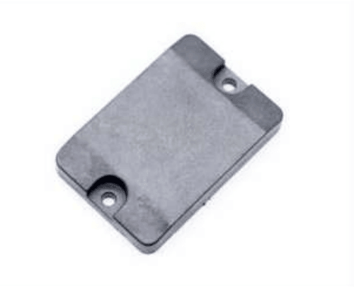 6) ภาพนี้แสดงแท็ก RFID สำหรับติดตามชิ้นส่วนคอนกรีตสำเร็จรูป PPS4631-2 โดยเน้นรูปทรงตัวเรือนที่เห็นชัด และพื้นผิวและโครงสร้างด้านหลัง ในลักษณะติดตั้งกับชิ้นงาน สำหรับการติดตั้งกลางแจ้งและบนพื้นผิวงานก่อสร้าง.