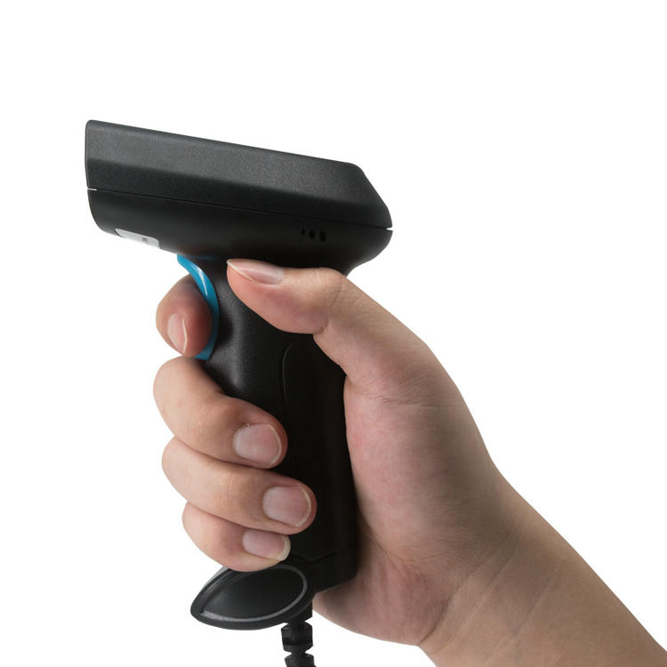 สแกนเนอร์บาร์โค้ด CCD มือถือสำหรับ POS ค้าปลีกจัดแสดงโดยเน้นรูปแบบเสาอากาศสำหรับโครงการเครื่องสแกนบาร์โค้ด CCD.