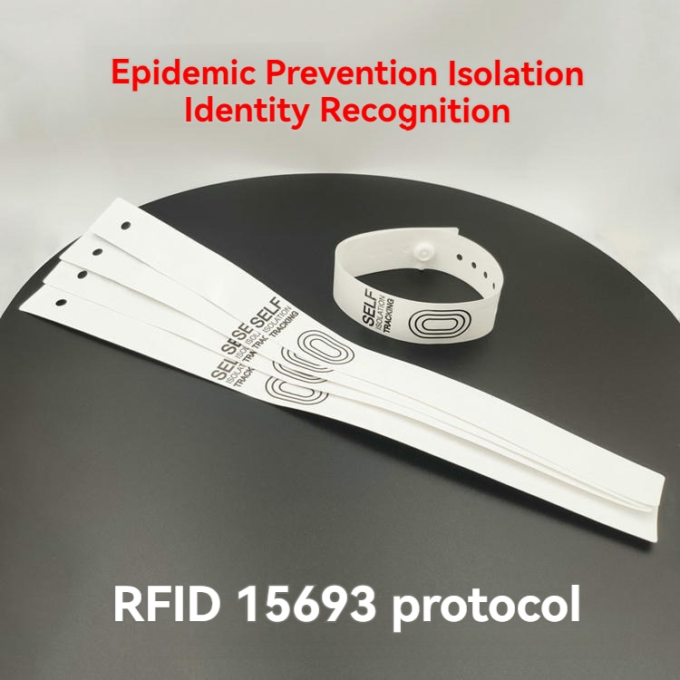 สายรัดข้อมือ Tyvek HF RFID สั่งทำสำหรับอีเวนต์