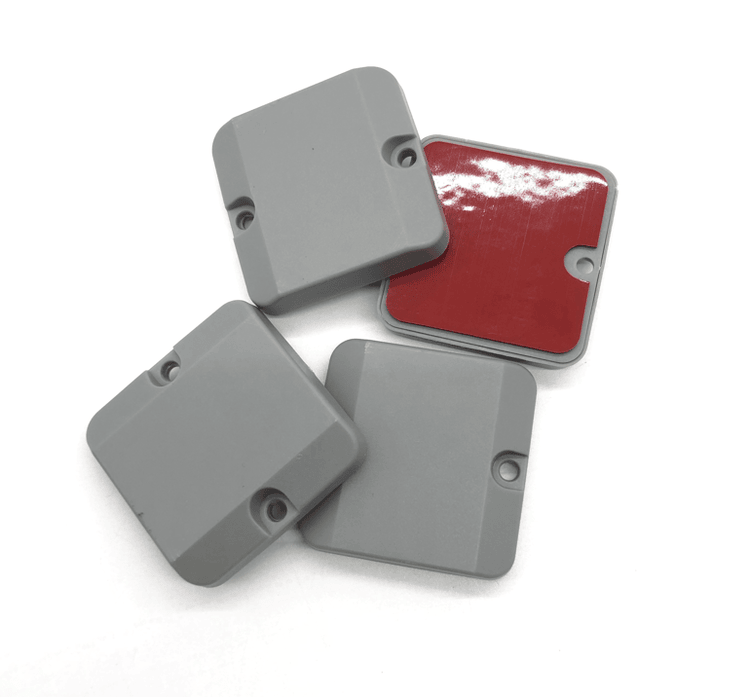 ภาพถ่ายผลิตภัณฑ์แท็ก RFID แบบ สำหรับติดบนโลหะ ABS ขนาดกะทัดรัดสำหรับทรัพย์สินในอุตสาหกรรมที่แสดงโลโก้แกะสลักในหมวดหมู่แท็ก RFID แบบ สำหรับติดบนโลหะ ABS