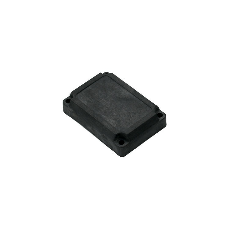 2) มุมมองด้านข้างของแท็ก RFID PEEK ทนความร้อนสูงสำหรับกระบวนการอุตสาหกรรม UHF HTR4129-1 โดยเน้นโครงสร้างที่แข็งแรงทนทาน และรูยึดสำหรับติดตั้ง.