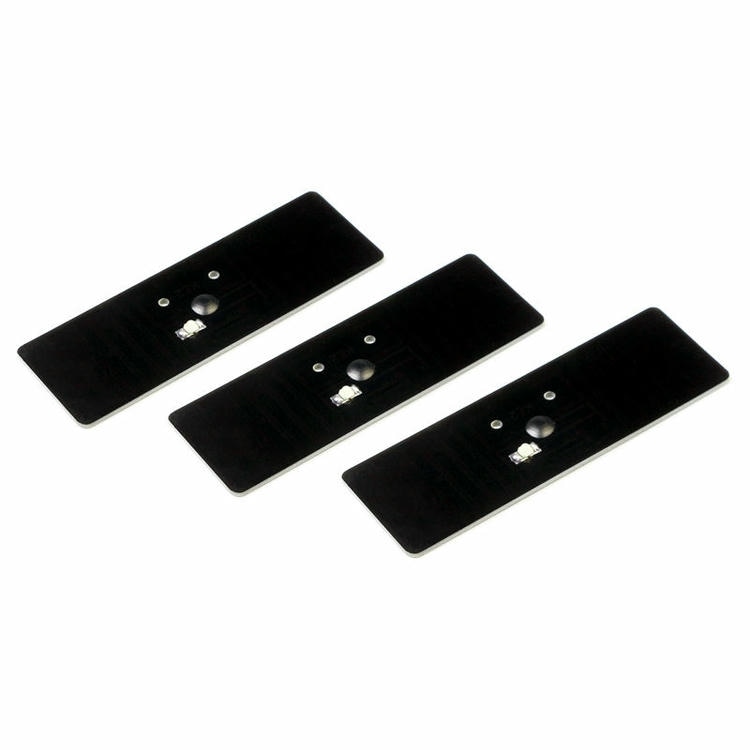 ภาพนี้เน้น PCB สำหรับติดบนโลหะ RFID LED แท็ก แท็ก PCB RFID LED ติดโลหะสำหรับติดตามทรัพย์สิน ที่มีพื้นผิวระดับพรีเมียมสำหรับการใช้งาน PCB สำหรับติดบนโลหะ RFID แท็ก