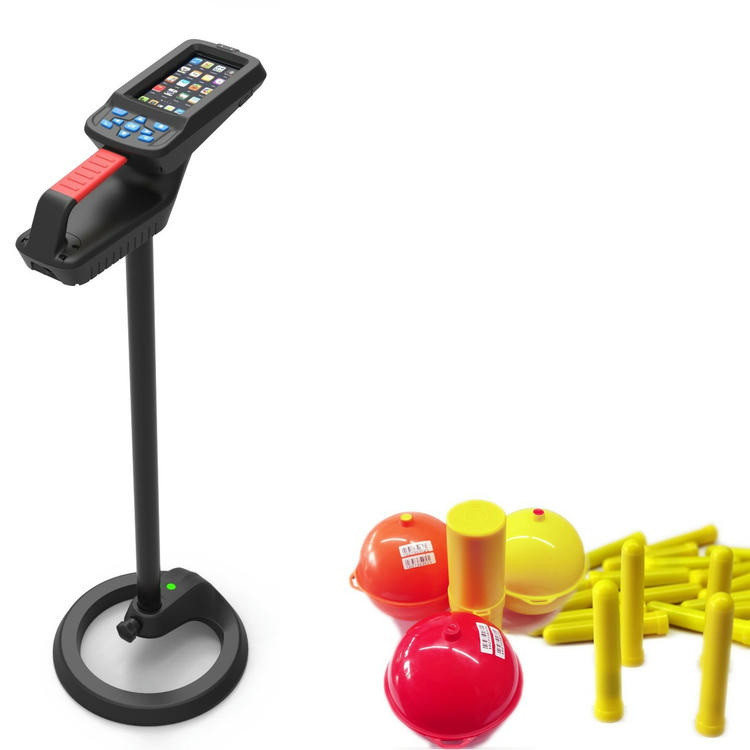 2) ภาพรวมผลิตภัณฑ์หลายชิ้นของระบบตรวจจับ RFID สำหรับค้นหาเครื่องหมายใต้ดิน CK-GTR680 โดยเน้นหลายชิ้น สำหรับการติดตั้งกลางแจ้งและบนพื้นผิวงานก่อสร้าง และการติดตามสาย ระบบท่อ และงานสาธารณูปโภค.