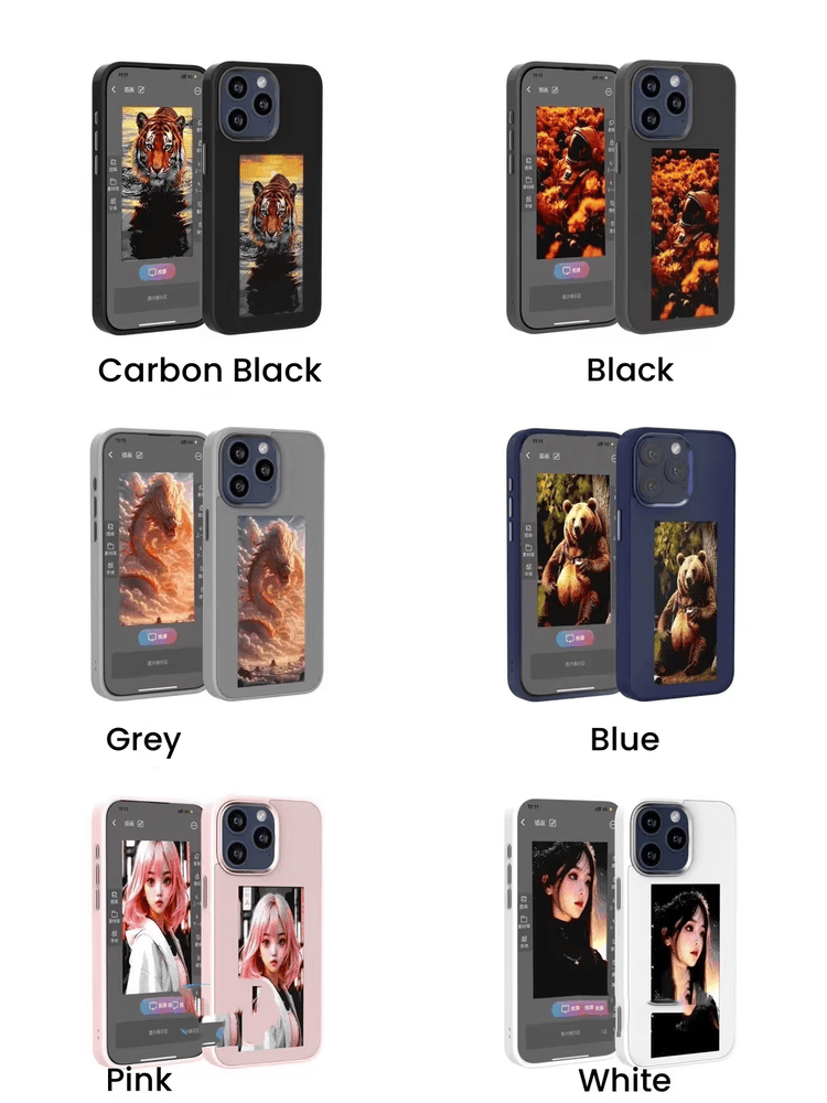 ด้วยดีไซน์มินิมอล เคสสมาร์ทโฟนนี้เพิ่มความสามารถในการแสดงผลที่มีประโยชน์โดยไม่เพิ่มความหนาเกินจำเป็นให้กับอุปกรณ์ของคุณ