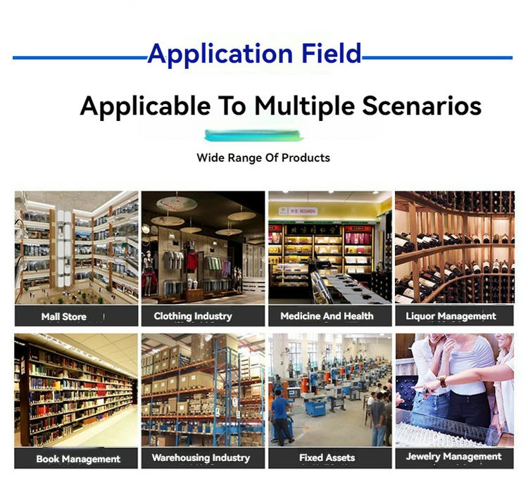 ฉลาก RFID UHF แบบกำหนดเองสำหรับการควบคุมสินค้าคงคลังในร้านค้าปลีก จัดแสดงจากมุมมองโลโก้ที่พิมพ์ชัดเจนสำหรับการใช้งานฉลาก RFID UHF