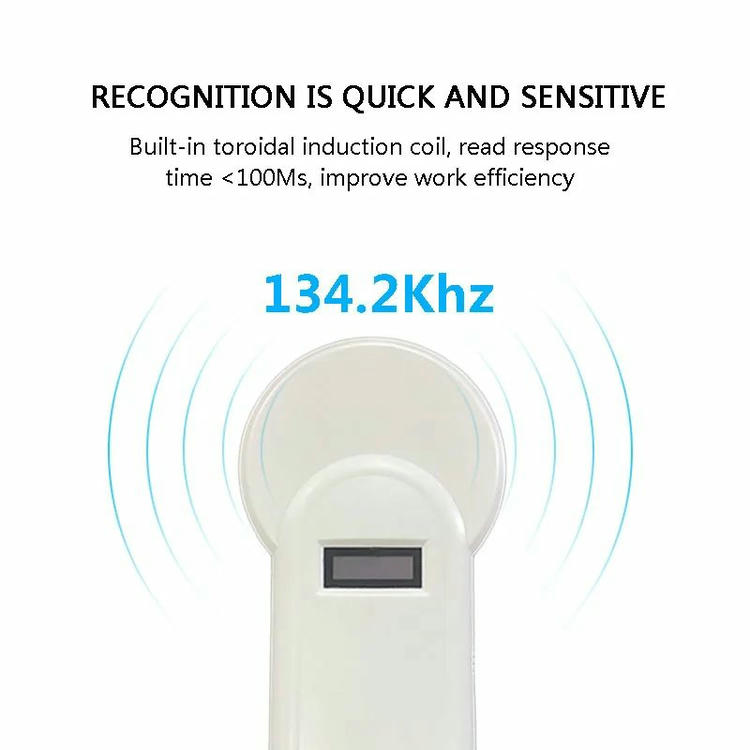 โครงสร้างผลิตภัณฑ์เครื่องอ่าน RFID H01-T เน้นการออกแบบตามหลักสรีรศาสตร์และคุณภาพการสร้างที่ทนทานสำหรับการใช้งานระดับมืออาชีพประจำวัน