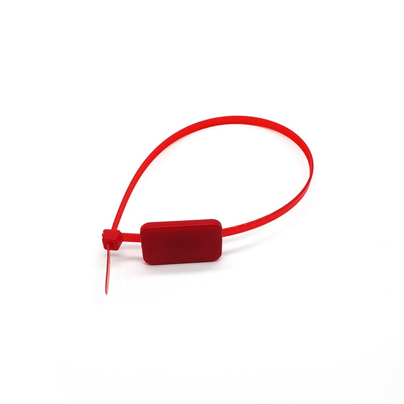 ภาพถ่ายผลิตภัณฑ์ RFID Zip Tie แท็ก สำหรับการทำเครื่องหมายภาคสนามในงานสาธารณูปโภคและโทรคมนาคม แสดงมุมมองด้านหน้าในหมวดหมู่ RFID Cable Tie แท็ก