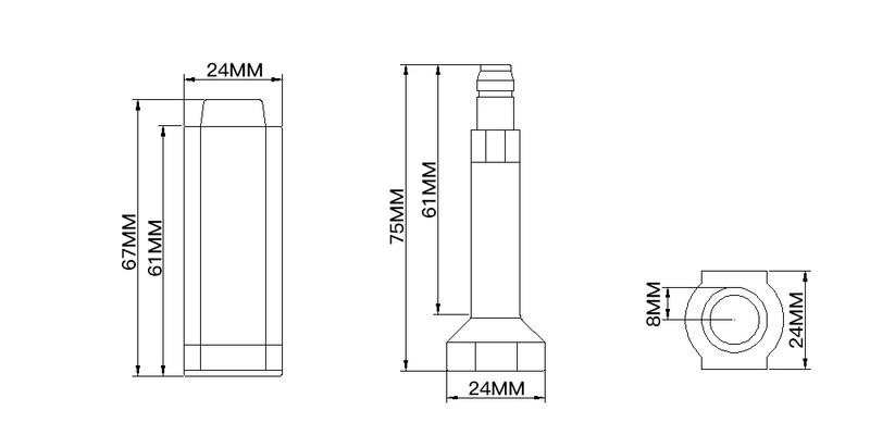 ซีลน็อต UHF RFID ISO17712 สำหรับตู้คอนเทนเนอร์ แสดงจากมุมมองการพิมพ์บัตรกำหนดเองที่ชัดเจน สำหรับการใช้งานซีลนิรภัย RFID