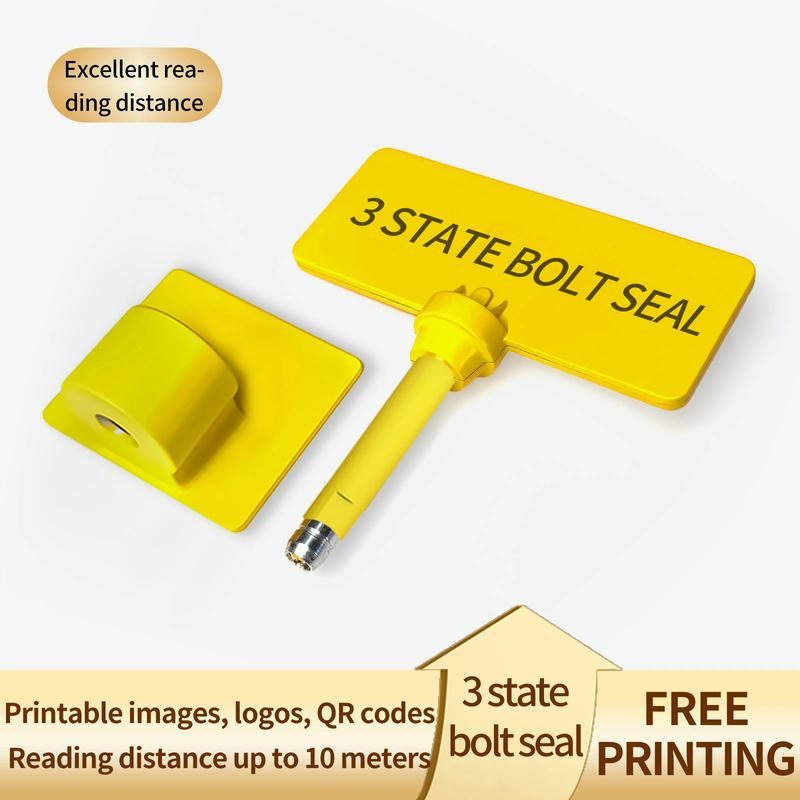 ภาพถ่ายผลิตภัณฑ์ซีลรักษาความปลอดภัย RFID ยูเอชเอฟสำหรับตู้คอนเทนเนอร์สินค้า แสดงการบริหารทรัพย์สิน ในหมวดหมู่ซีลรักษาความปลอดภัย RFID