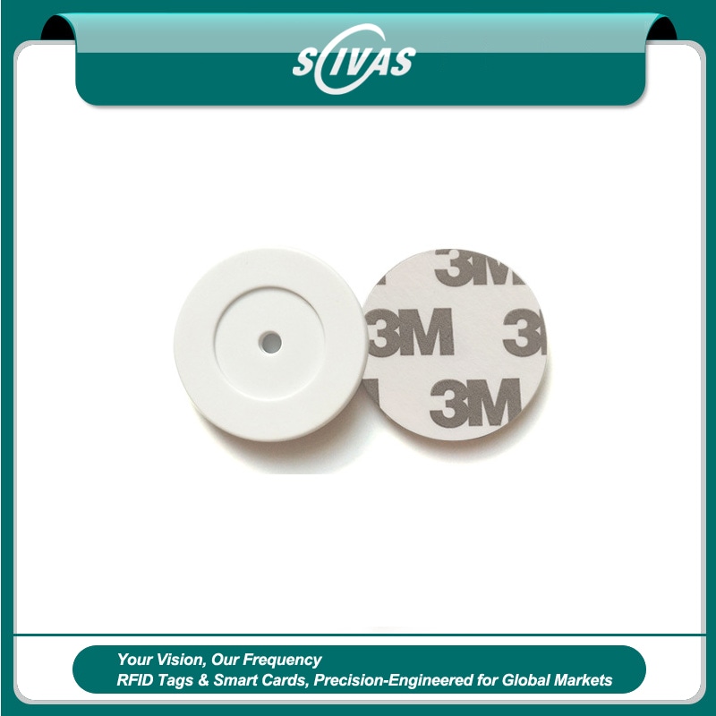 แท็กสายตรวจ ABS ขนาดใหญ่สำหรับจุดตรวจรักษาความปลอดภัย RFID ID แสดงพื้นผิววัสดุอย่างชัดเจนสำหรับการใช้งานด้านแท็กตรวจยาม ABS RFID.
