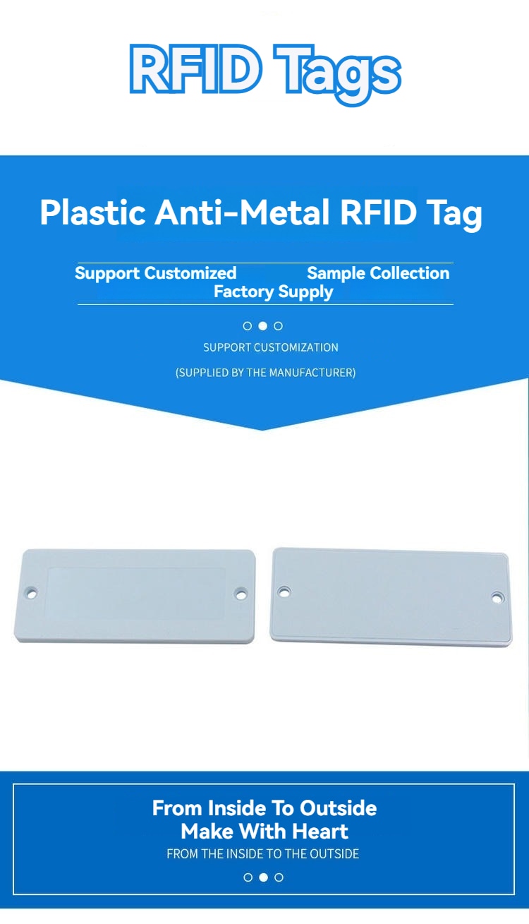 อินโฟกราฟิกของแท็ก rfid ระยะไกล ep8837-1 นี้แสดงให้เห็นถึงระยะอ่าน 8.5 เมตรบนทรัพย์สินที่เป็นโลหะ