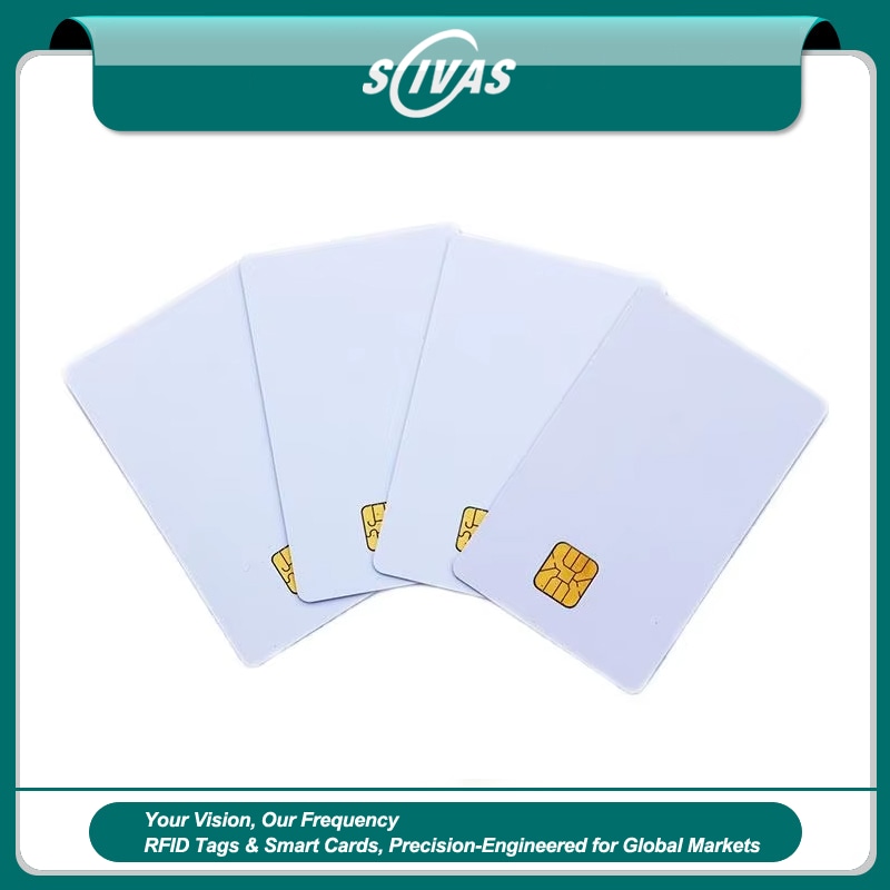 สมาร์ตการ์ดโพลีคาร์บอเนต ISO7816 แบบสัมผัส
