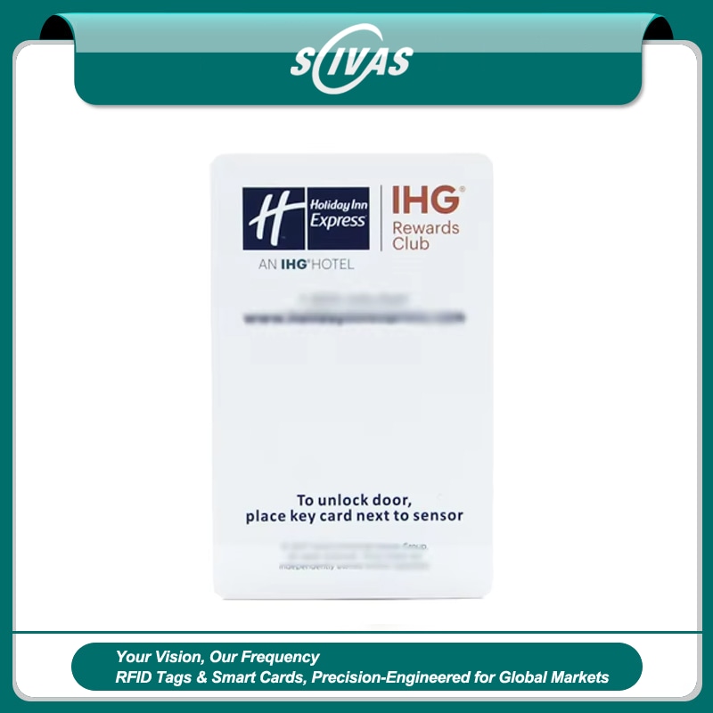 คีย์การ์ดโรงแรม NFC สำหรับการเข้าห้องพัก