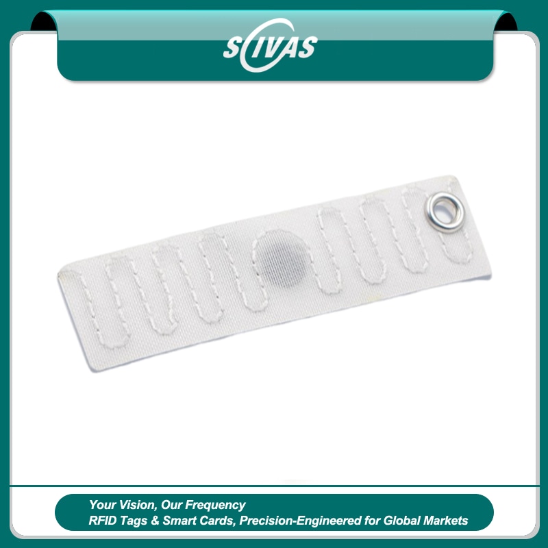 แท็กโพลีเอสเตอร์ UHF RFID สำหรับจัดการผ้าลินิน