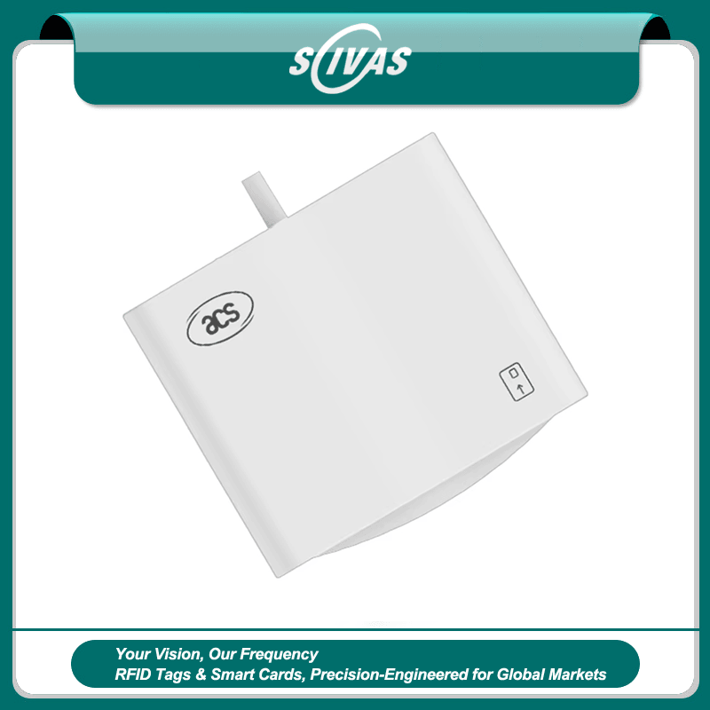 เครื่องอ่านสมาร์ตการ์ดสัมผัส USB เพื่อเข้าใช้ปลอดภัย