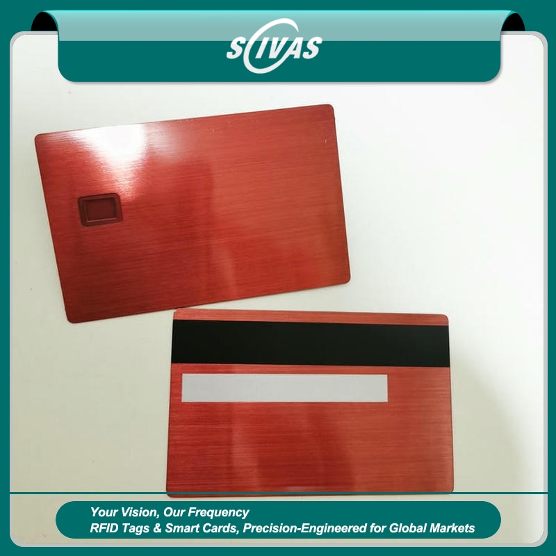 บัตร IC แบบสัมผัสโลหะสำหรับควบคุมทางเข้า
