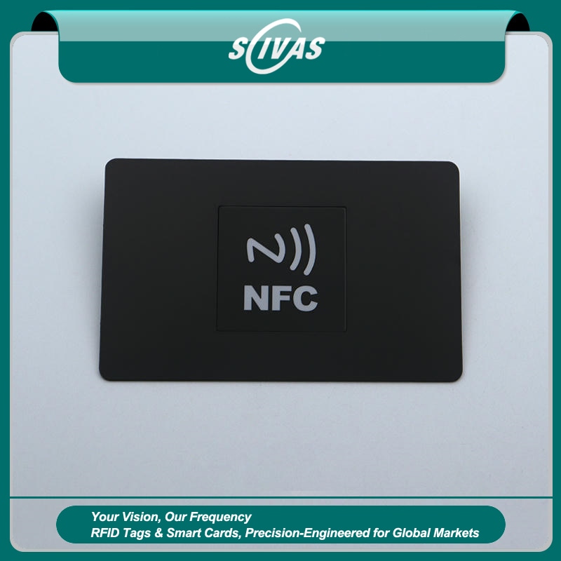 บัตรเข้าออกโลหะไร้สัมผัสพร้อมชิป RFID สั่งทำ