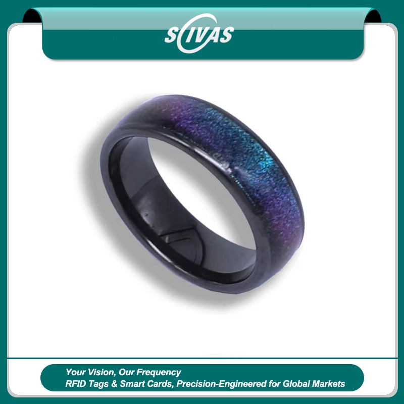 แหวน NFC สวมใส่สั่งทำสำหรับเข้าออกและสมาชิก