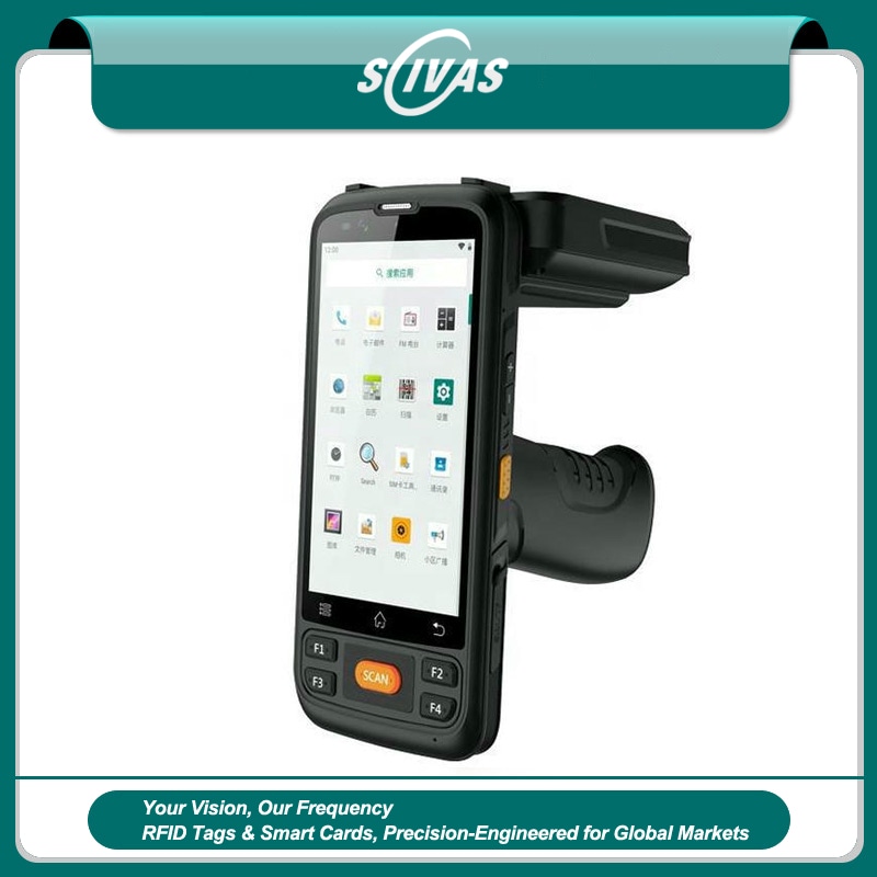 เครื่องอ่าน RFID มือถือ WiFi สำหรับสต็อกและทรัพย์สิน
