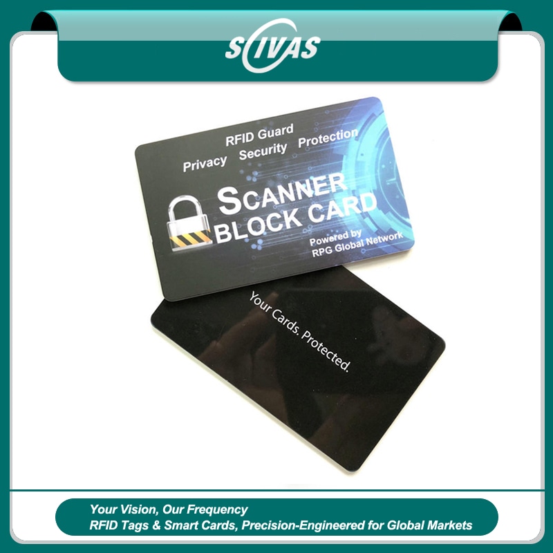 บัตรป้องกัน RFID สำหรับกระเป๋าสตางค์