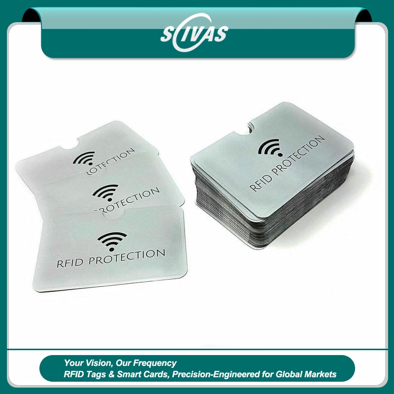 ซองป้องกัน RFID สำหรับบัตรไร้สัมผัสและ ID