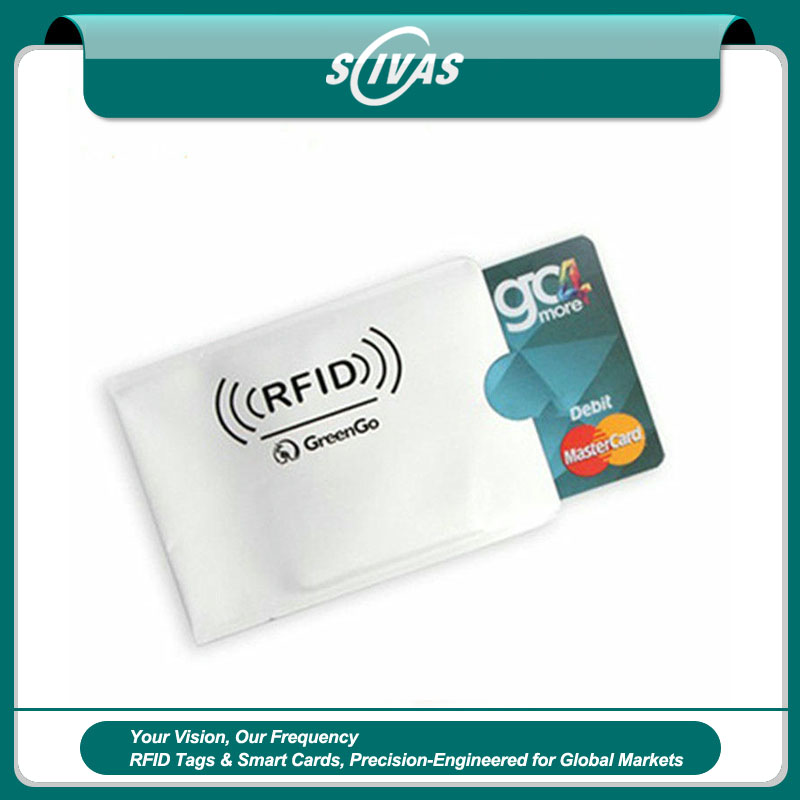 ซองป้องกันบัตร RFID แบบบางและพิมพ์ได้
