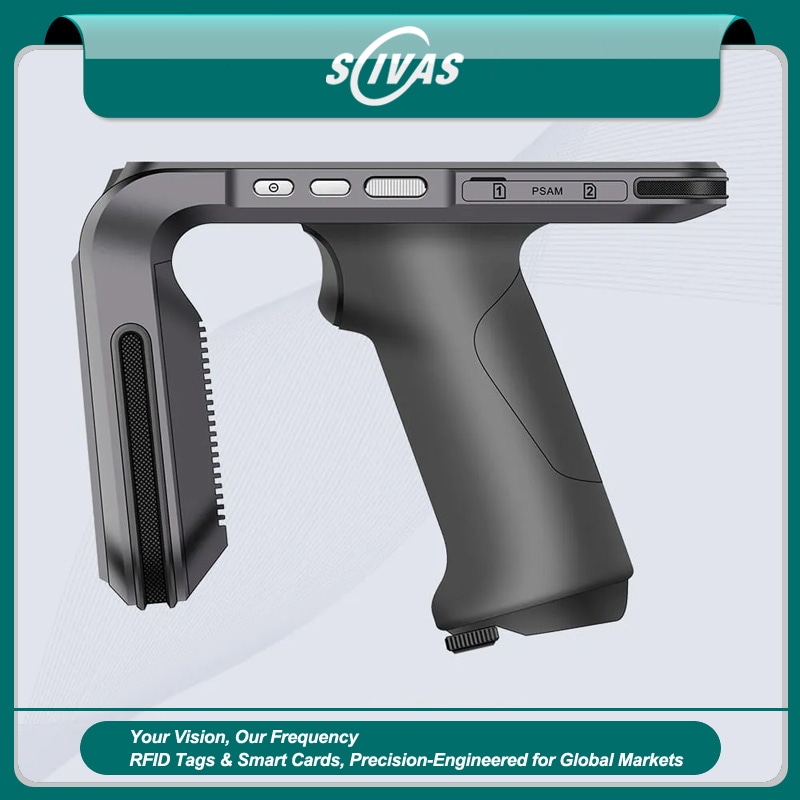 เครื่องอ่าน UHF RFID มือถือระยะไกลสำหรับคลัง