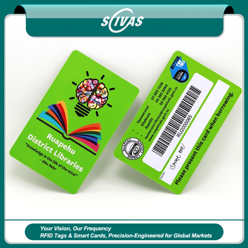 บัตรพลาสติก PVC พิมพ์สั่งทำสำหรับธุรกิจและสมาชิก
