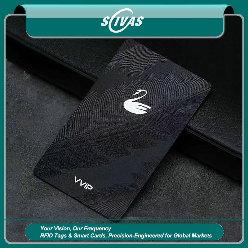 บัตรของขวัญ PVC ปั๊มนูนพร้อมรายละเอียดสัมผัส