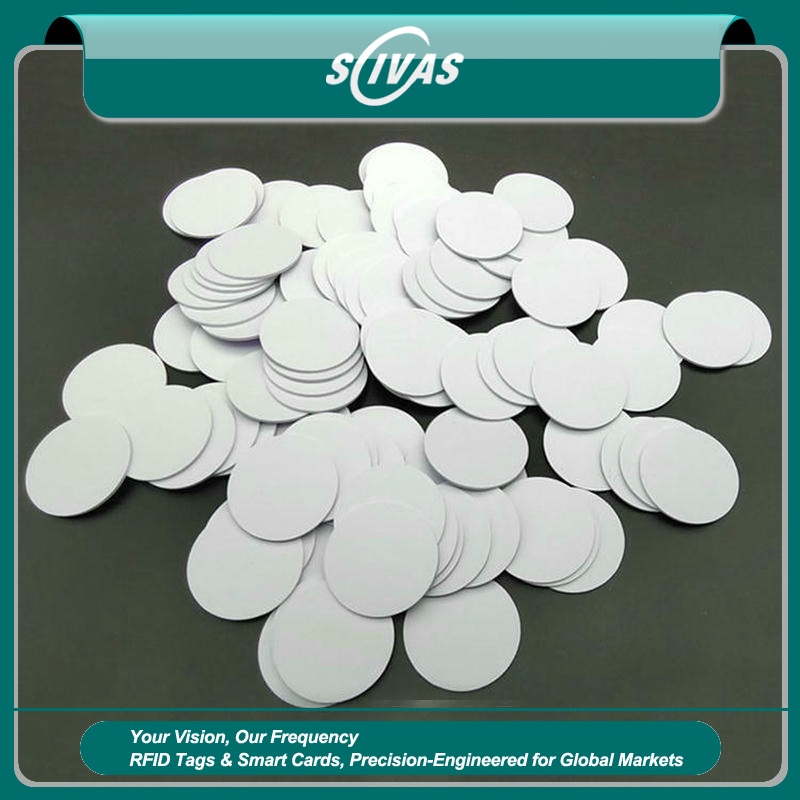 แท็กดิสก์ RFID PVC กันน้ำสำหรับติดตามทรัพย์สิน