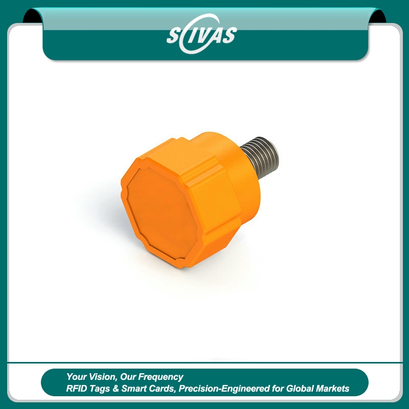 แท็กโบลต์ RFID UHF ยึดสกรูสำหรับทรัพย์สินโลหะ