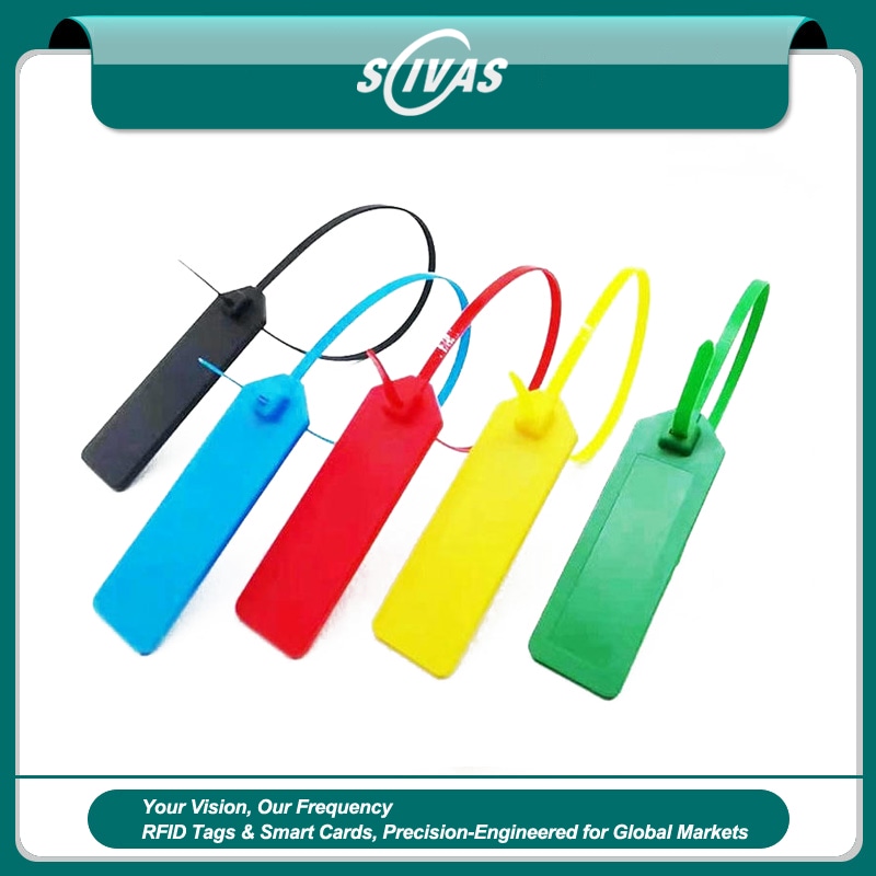 แท็กเคเบิลไทร์ HF RFID สำหรับติดตามทรัพย์สิน