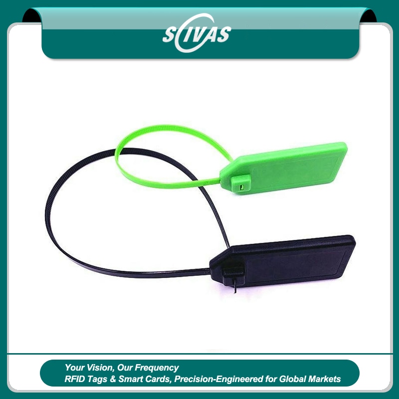 แท็กเคเบิลไทร์ RFID ใช้ซ้ำได้สำหรับสาย ท่อและทรัพย์สิน