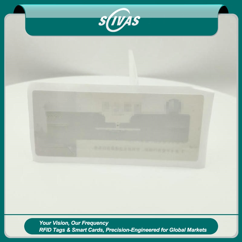 สติกเกอร์รถ UHF RFID ติดกระจกสำหรับเข้าออกลานจอด