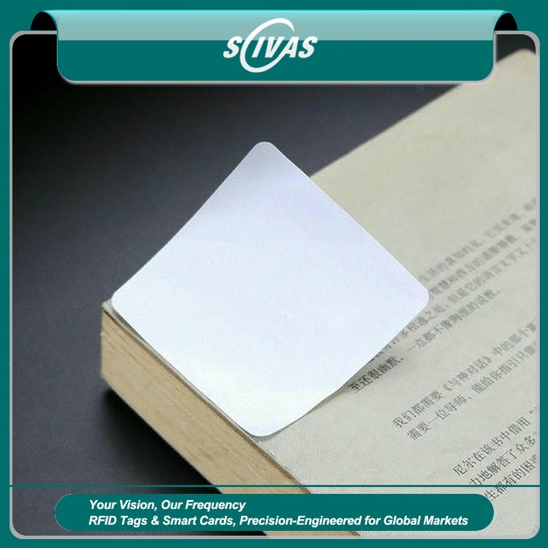 ฉลากหนังสือ RFID HF ISO15693 สำหรับห้องสมุดและคลังเอกสาร